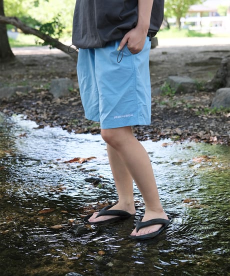 【Blue】撥水加工 nylon shorts