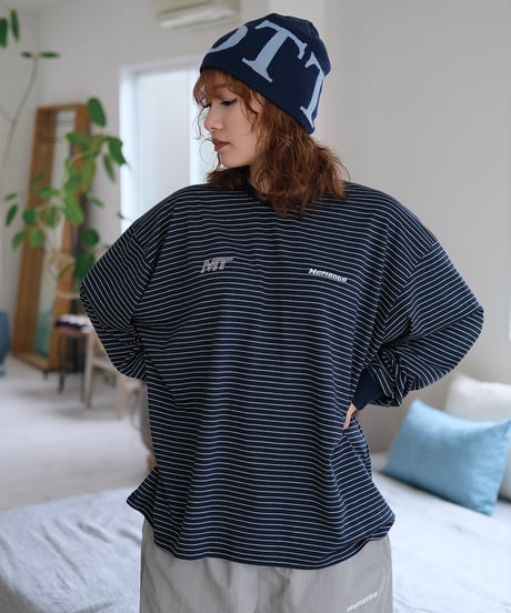 【超軽量】border L/S tee