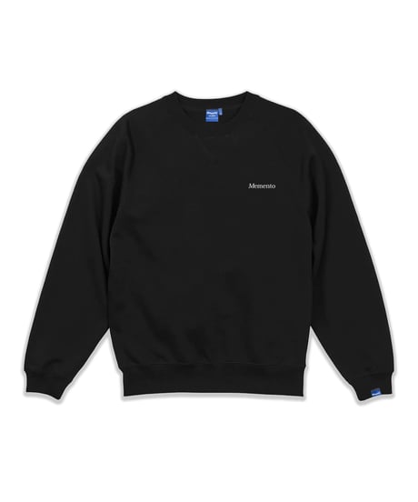 【Black】raglan sleeve sweat