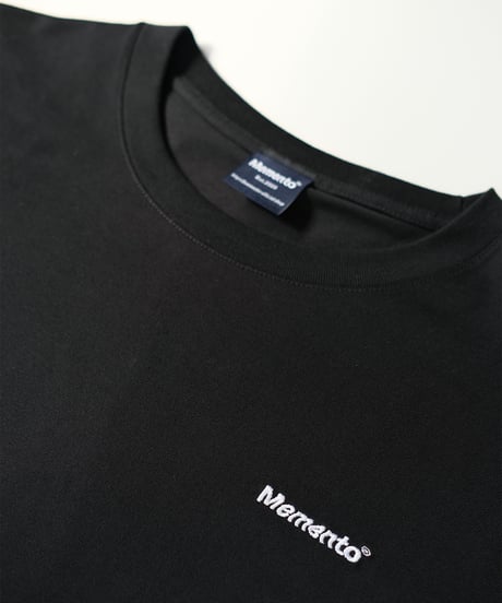 【Black】logo tee