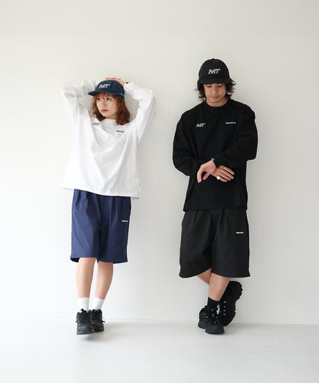 【White】M/T logo L/S tee