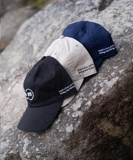 【3Color】刺繍 logo cap