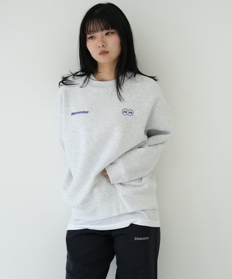 【Gray】logo sweat