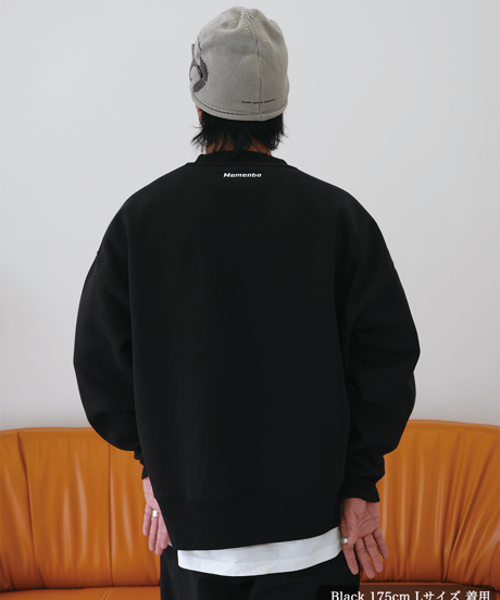 【Black】logo sweat