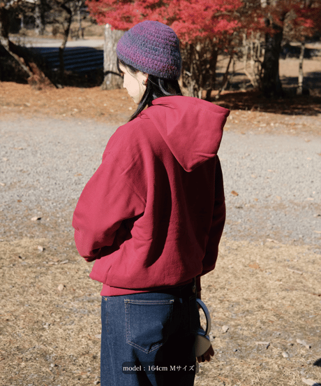 【Red】logo hoodie