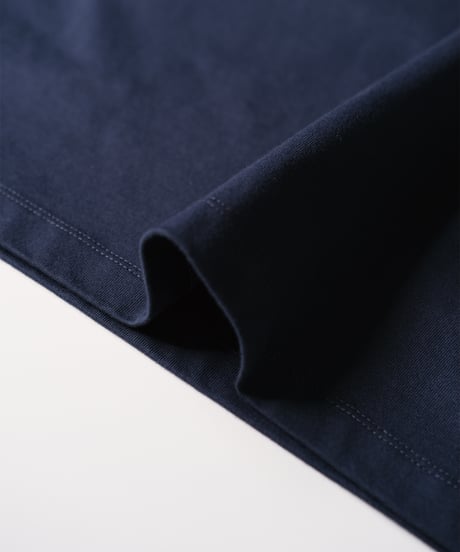 【Navy】logo tee