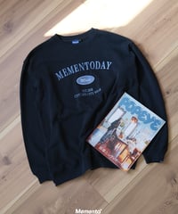 【Navy】College Sweat