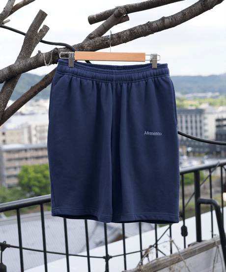 【Navy】 sweat short pants