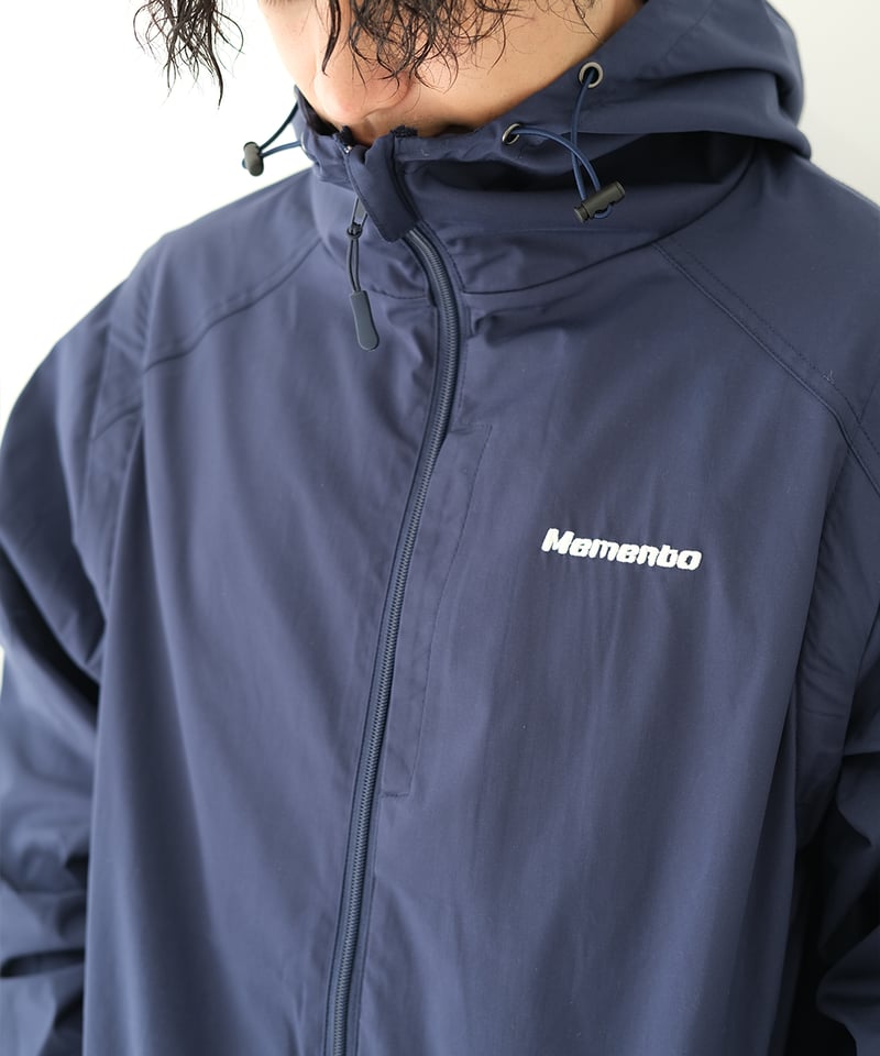 Navy】撥水加工＆2WAY Nylon Jacket | Memento