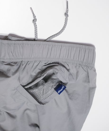 【Gray】nylon track pants