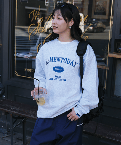 【Gray】College Sweat