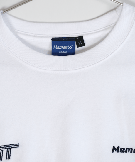 【White】M/T logo L/S tee