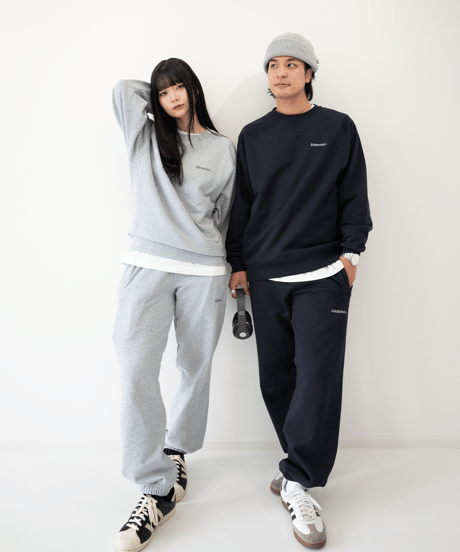 【Navy】raglan sleeve sweat