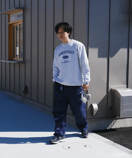【Gray】College Sweat