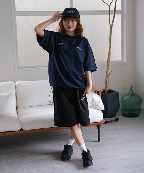 【Navy】M/T logo tee