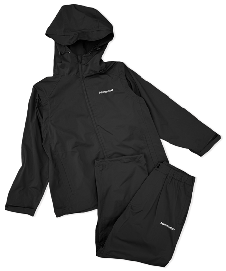 【Black】撥水加工＆2WAY Nylon Jacket