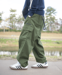 【Khaki】Snow cargo pants