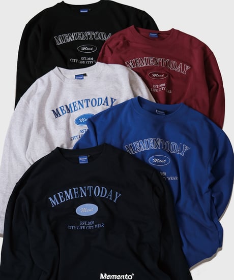 【Burgundy】College Sweat
