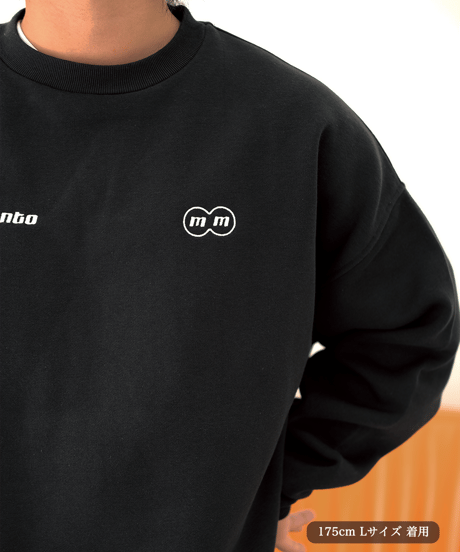 【Black】logo sweat