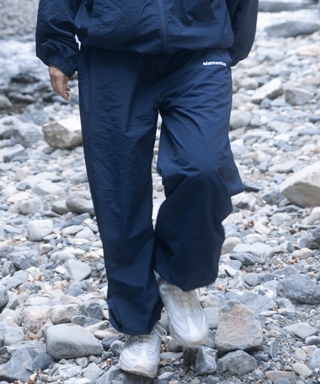 【Navy】nylon track pants