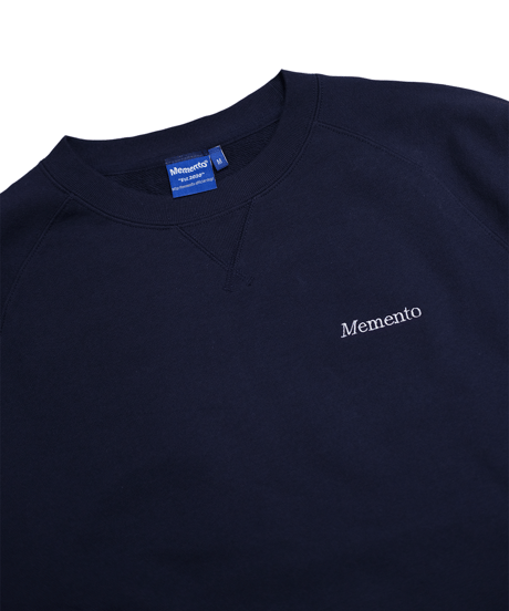 【Navy】raglan sleeve sweat