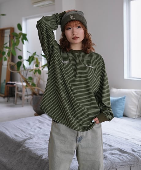 【超軽量】border L/S tee