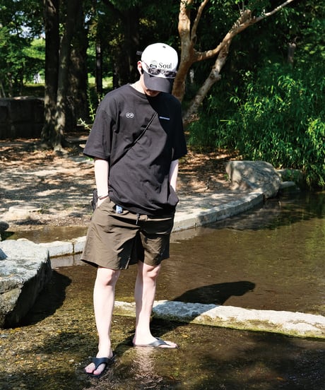 【Black】city life tee