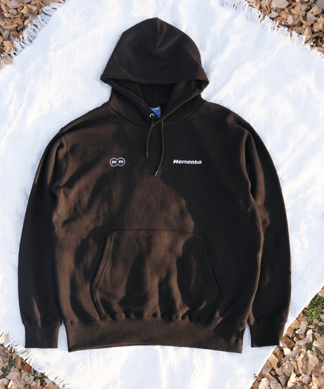 【Black】logo hoodie