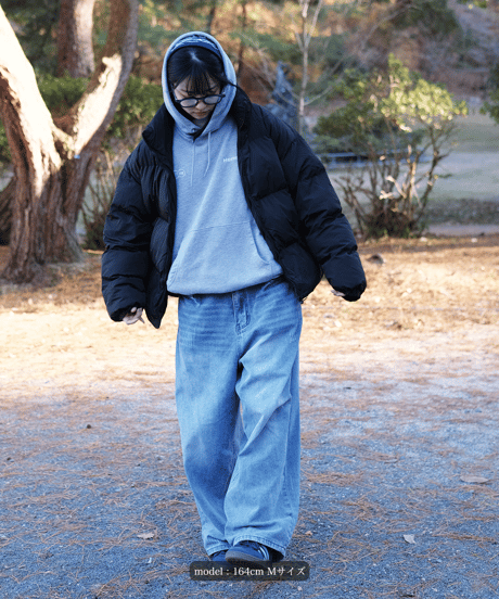 【Gray】logo hoodie