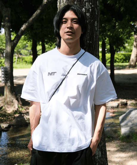 【White】M/T logo tee