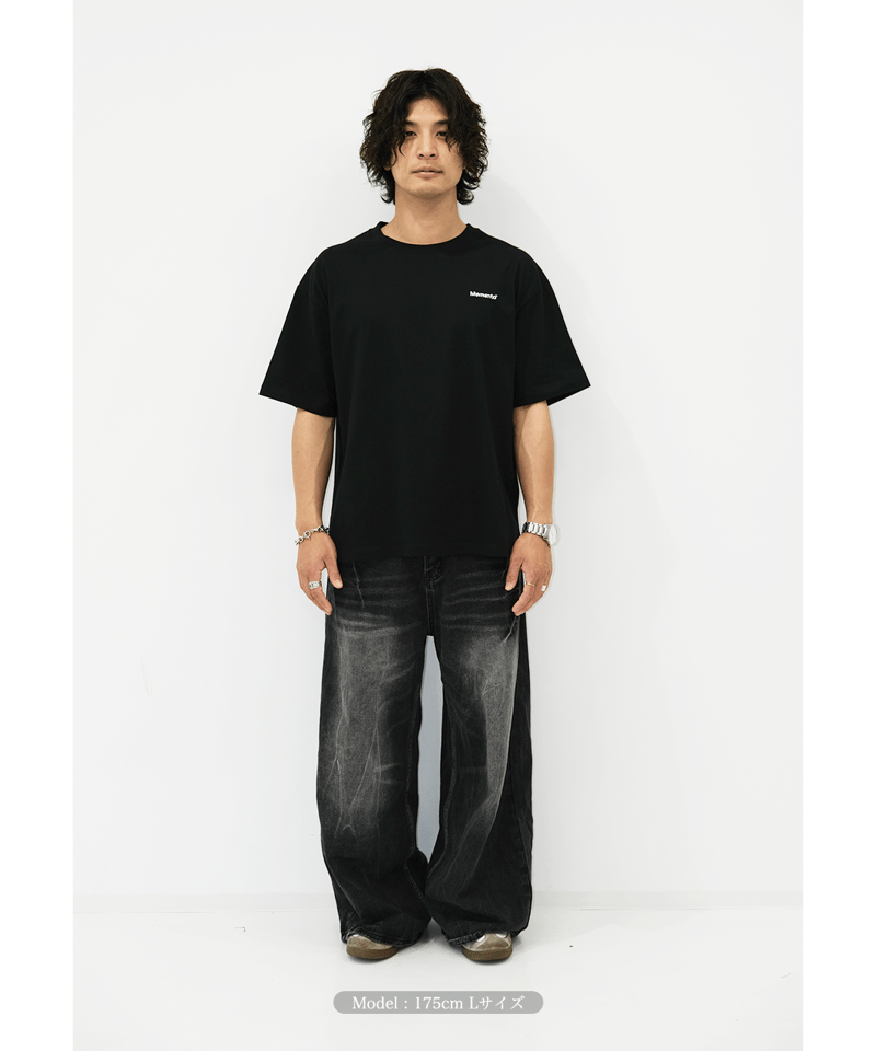 Black】logo tee | Memento
