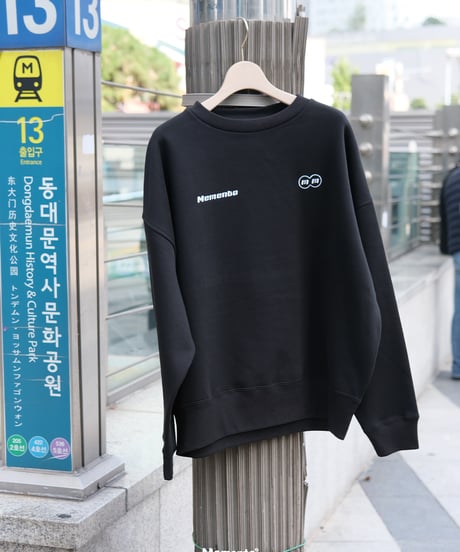 【Black】logo sweat