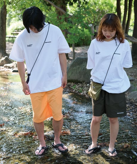 【Orange】撥水加工 nylon shorts