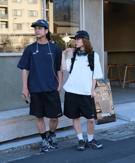 【White】M/T logo tee