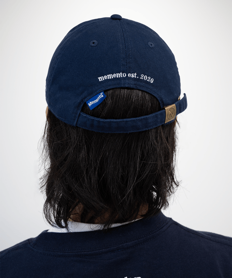【3Color】刺繍 logo cap