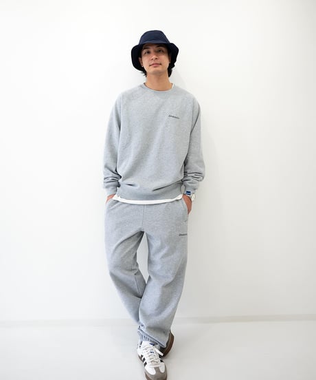 【Gray】raglan sleeve sweat