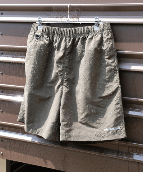 【Khaki】撥水加工 nylon shorts