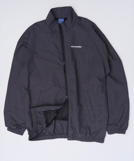 【Charcoal】nylon track jacket