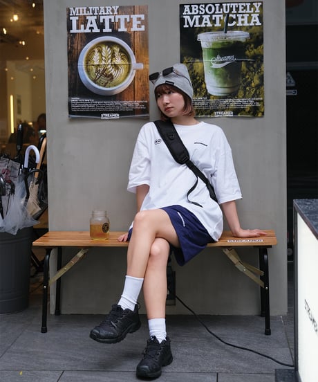 【White】city life tee