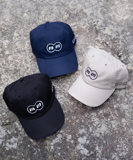 【3Color】刺繍 logo cap