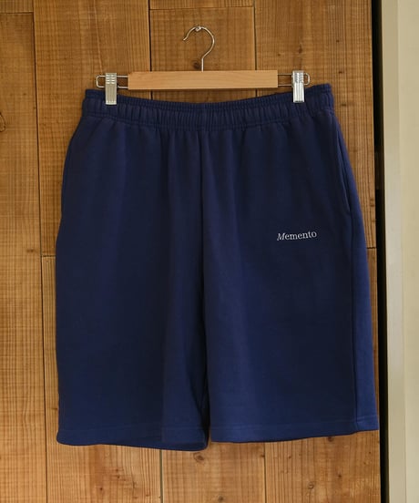 【Navy】 sweat short pants