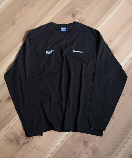 【Black】M/T logo L/S tee