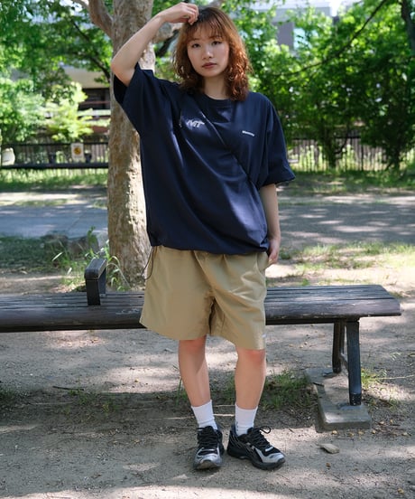 【Beige】撥水加工 nylon shorts