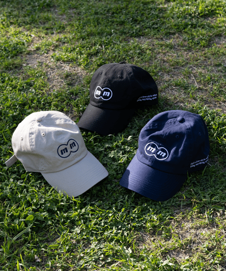 【3Color】刺繍 logo cap