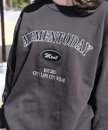 【Black】College Sweat