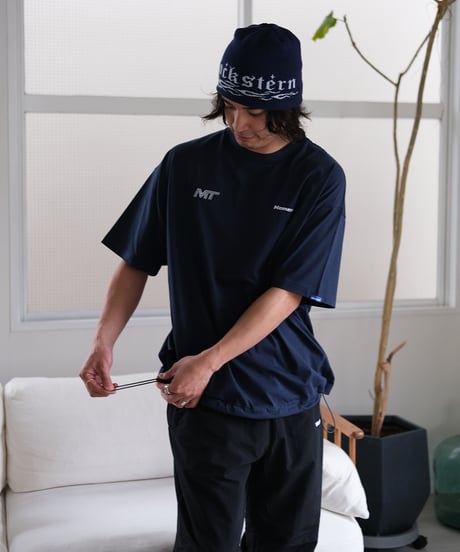【Navy】M/T logo tee