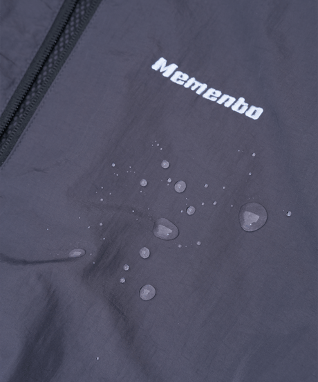 【Charcoal】nylon track jacket