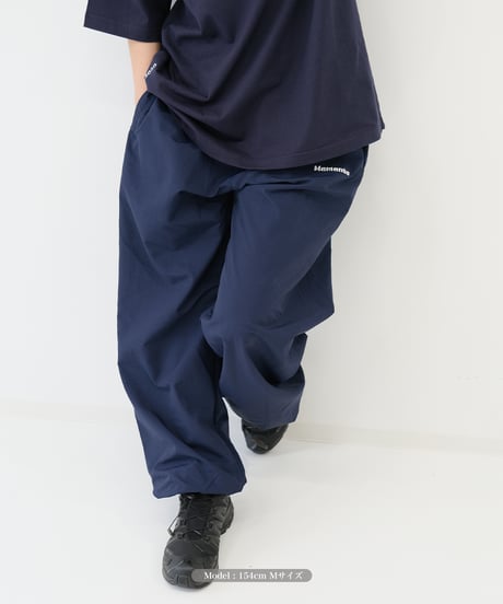 【Navy】nylon track pants