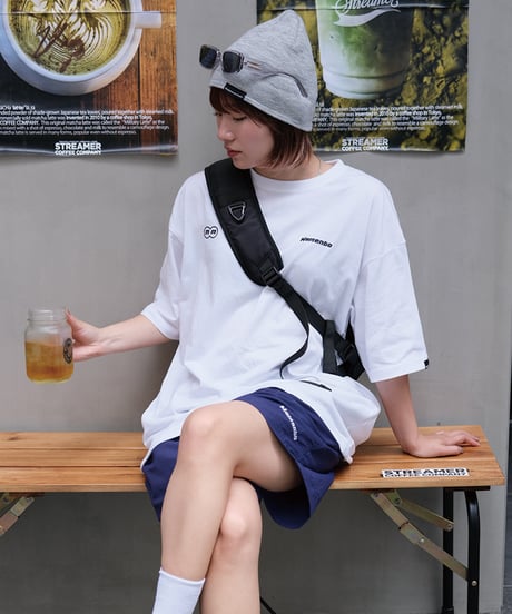 【White】city life tee