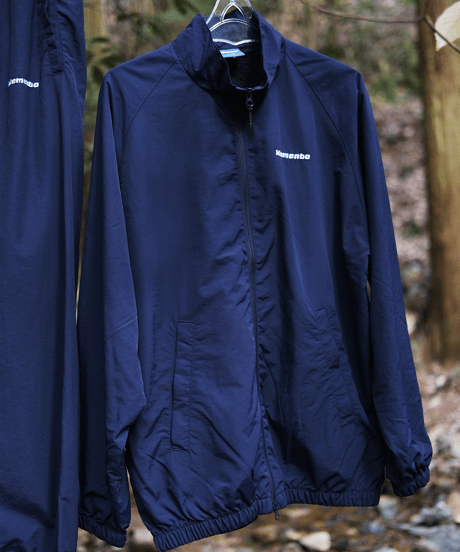 【Navy】nylon track jacket